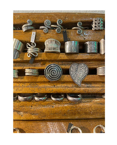 Silver 99% and 925% ring/hill tribe/handmade